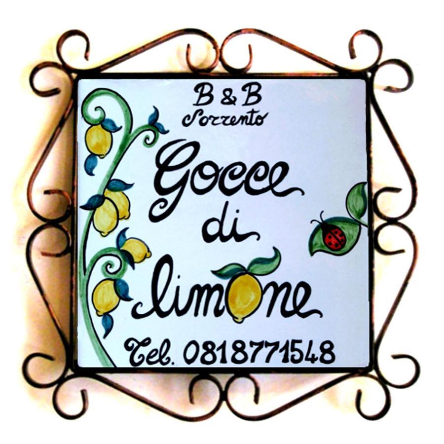 Gocce Di Limone B&B Sorrento Esterno foto